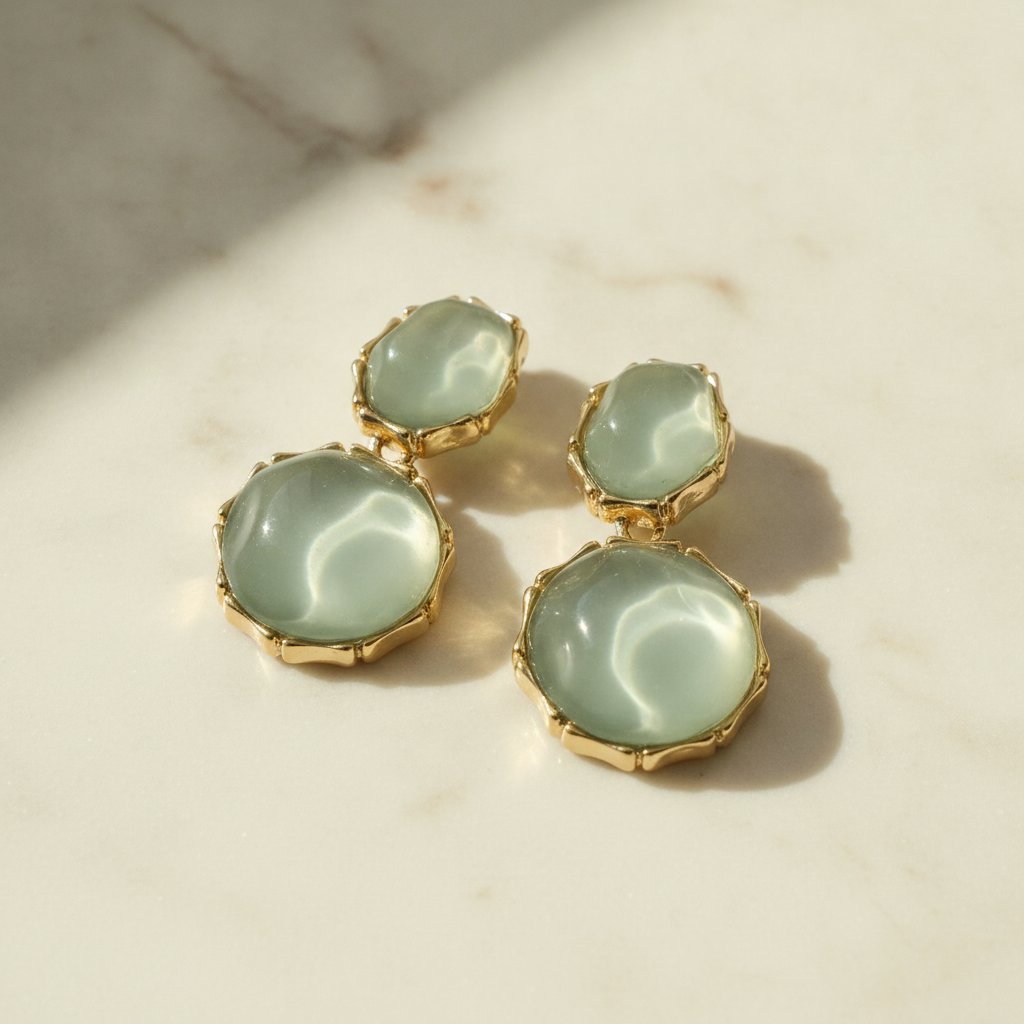 Fleur Crystal Earrings