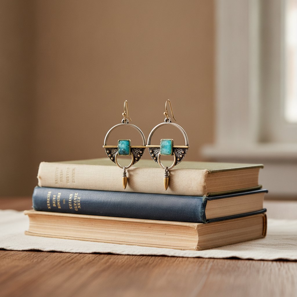 Fleur Gold Earrings