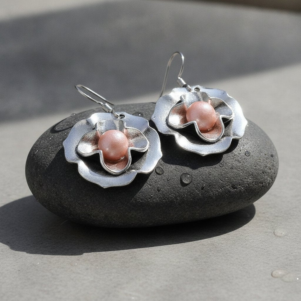 Fleur Pearl Earrings