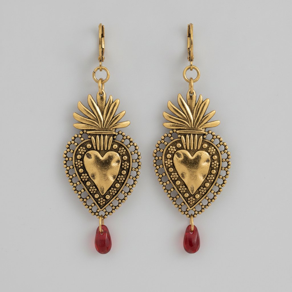 Fleur Zirconia Earrings