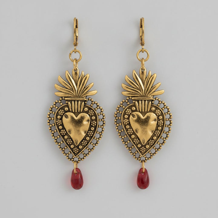 Fleur Zirconia Earrings