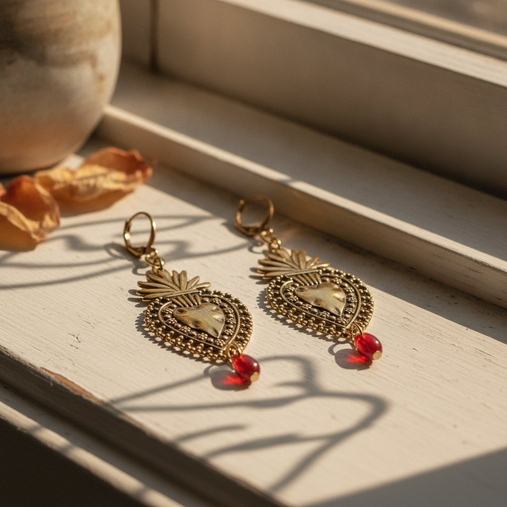 Fleur Zirconia Earrings