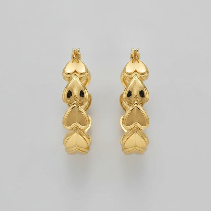 Fleur Gold Earrings