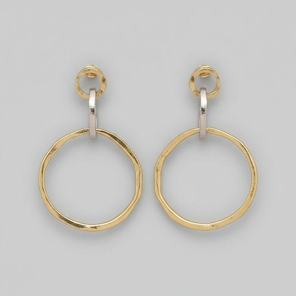 Fleur Gold Earrings