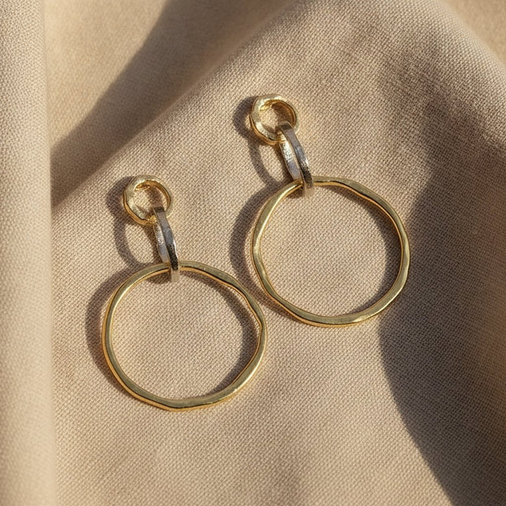 Fleur Gold Earrings