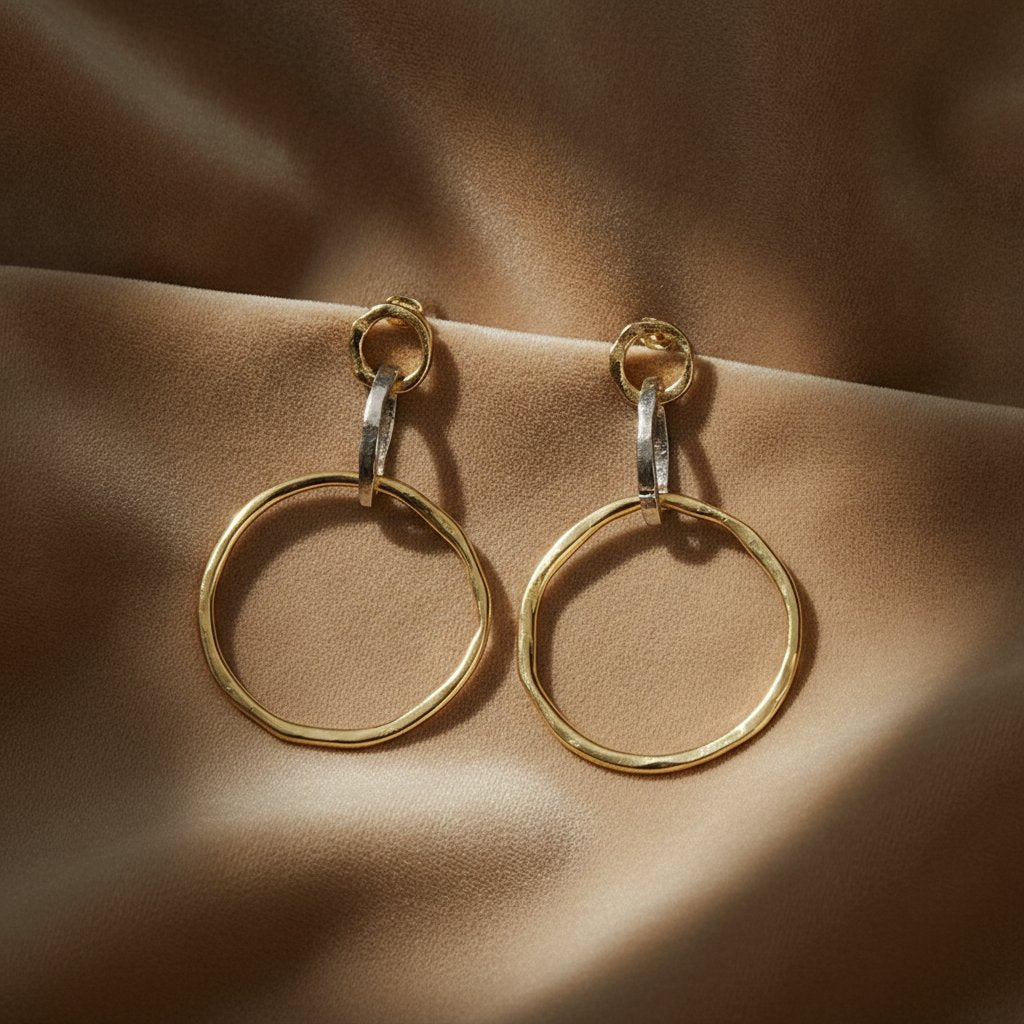 Fleur Gold Earrings