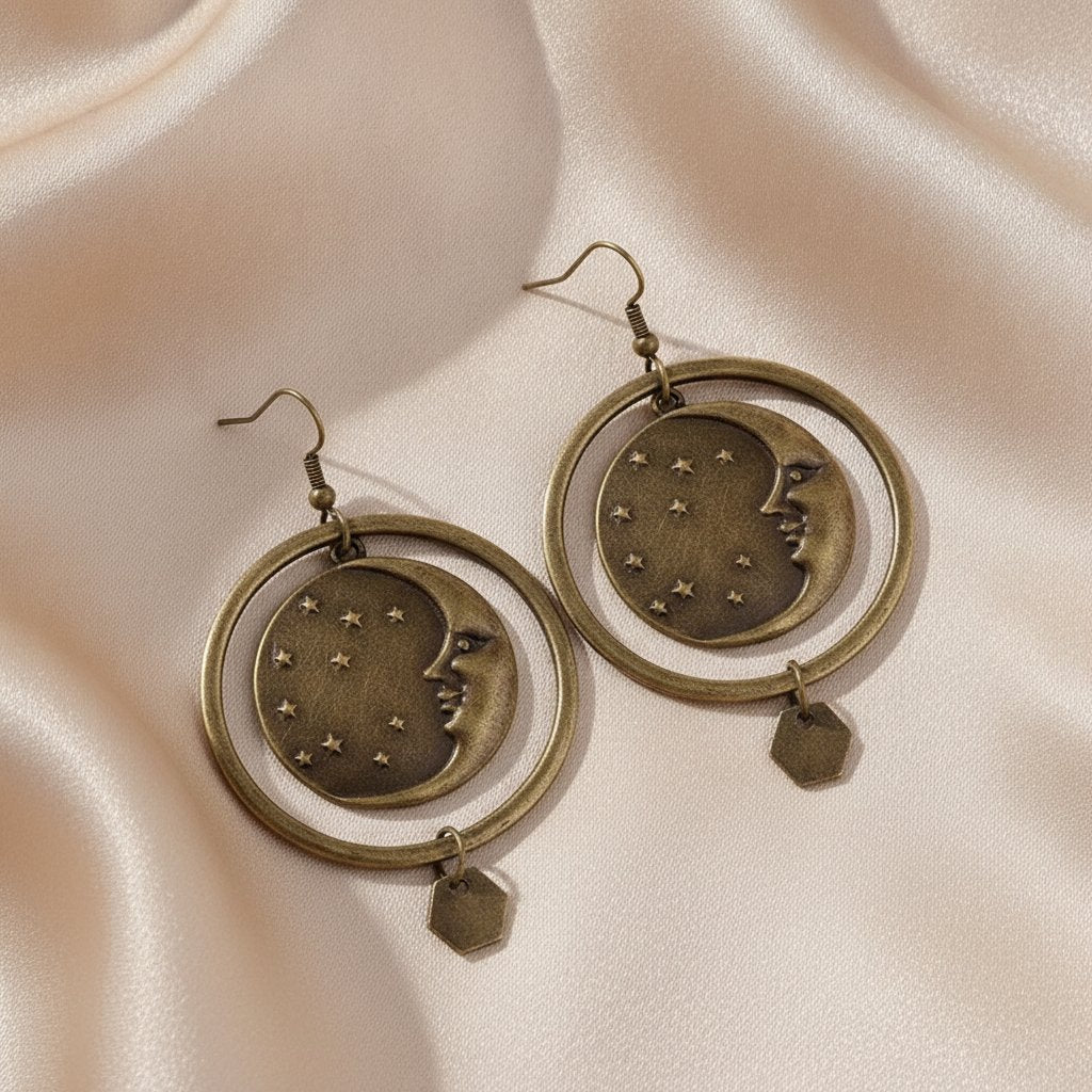 Fleur Gold Earrings