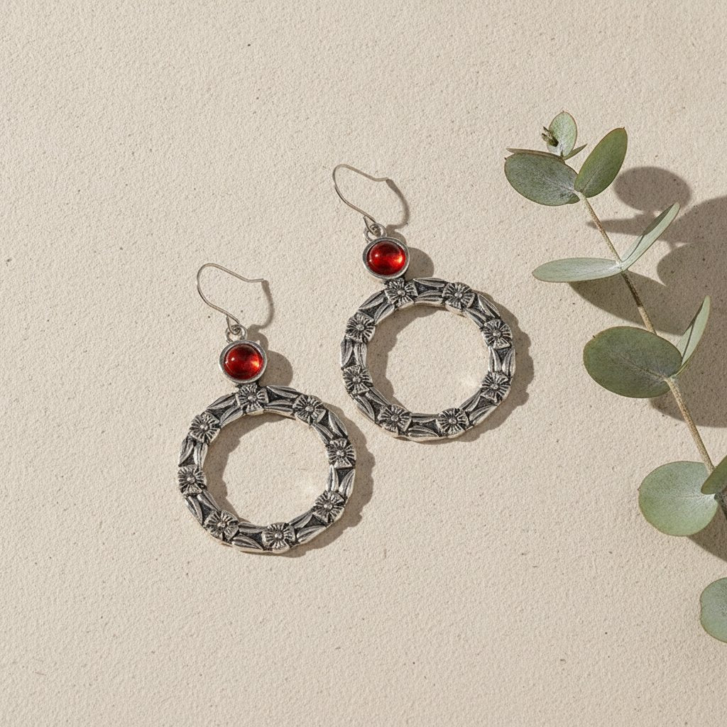Fleur Zirconia Earrings