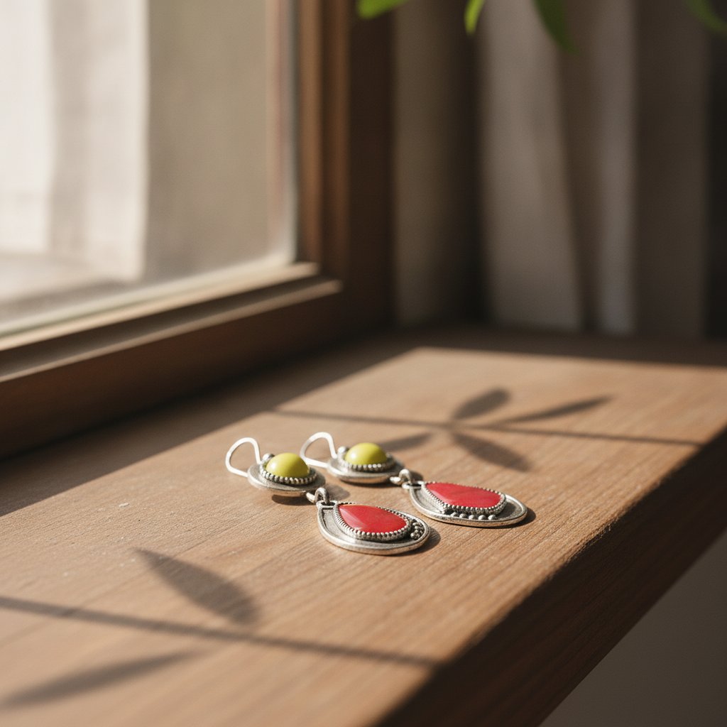 Fleur Vintage Earrings