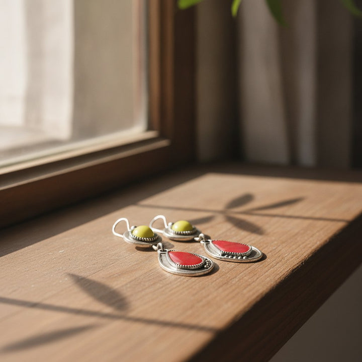 Fleur Vintage Earrings