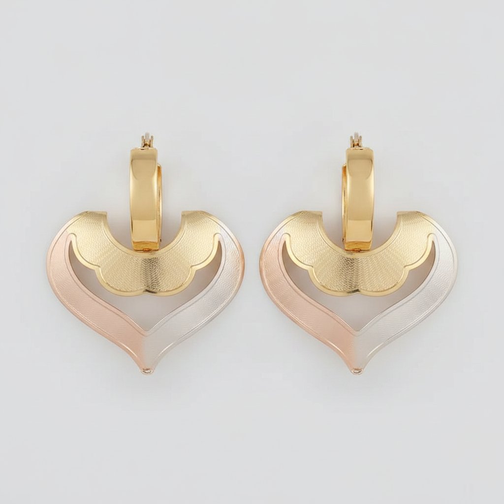 Fleur Gold Earrings