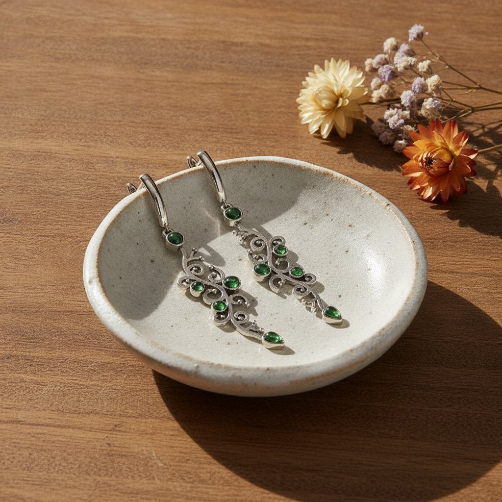 Fleur Zirconia Earrings