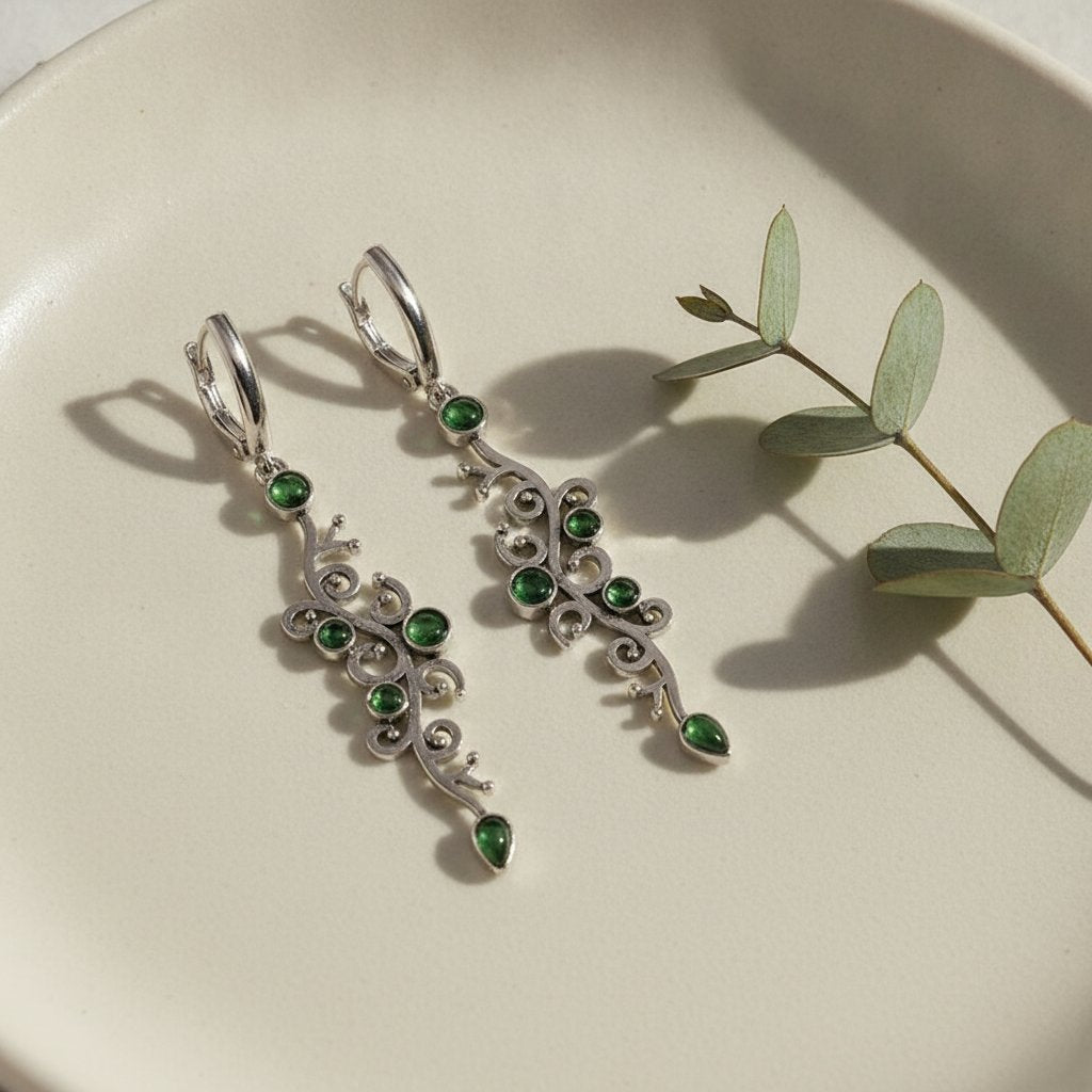 Fleur Zirconia Earrings
