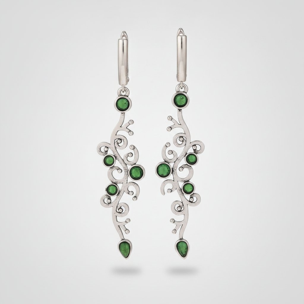 Fleur Zirconia Earrings