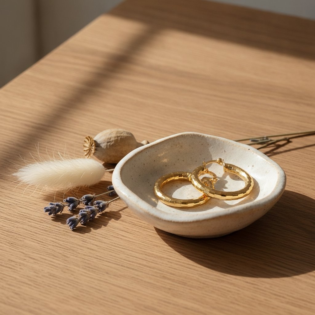 Fleur Gold Earrings