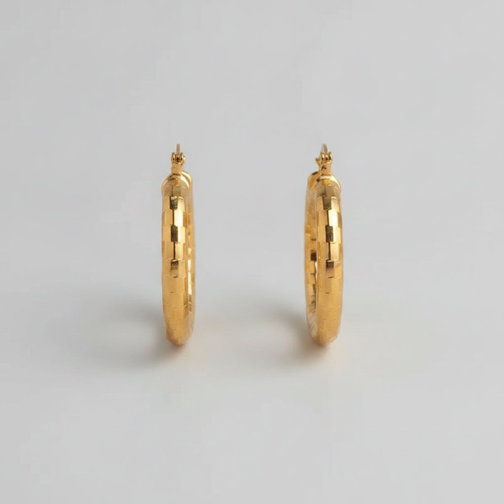 Fleur Gold Earrings