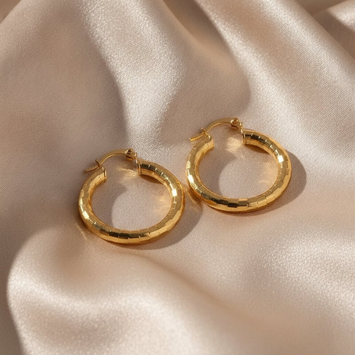 Fleur Gold Earrings