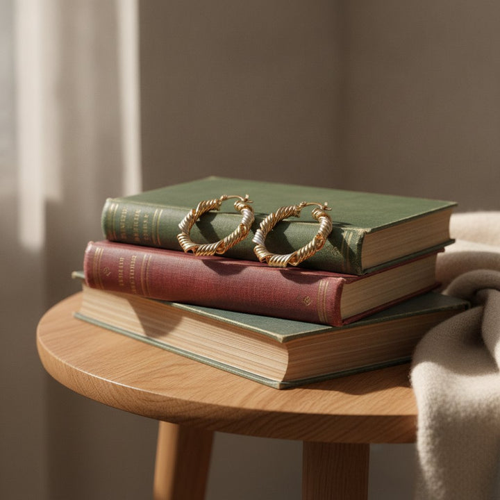 Fleur Gold Earrings