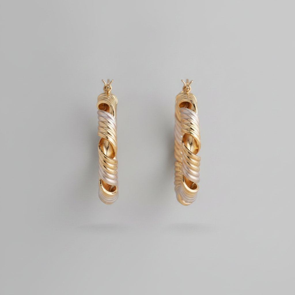 Fleur Gold Earrings