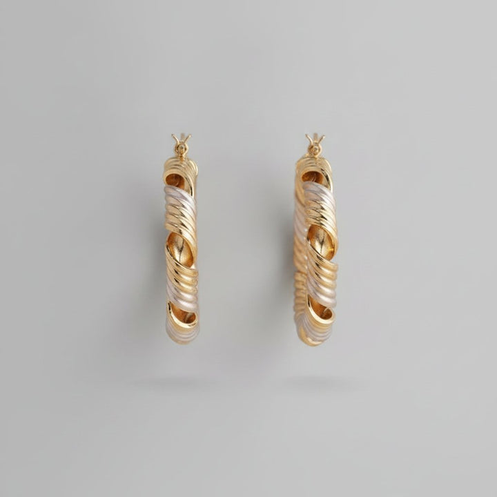 Fleur Gold Earrings