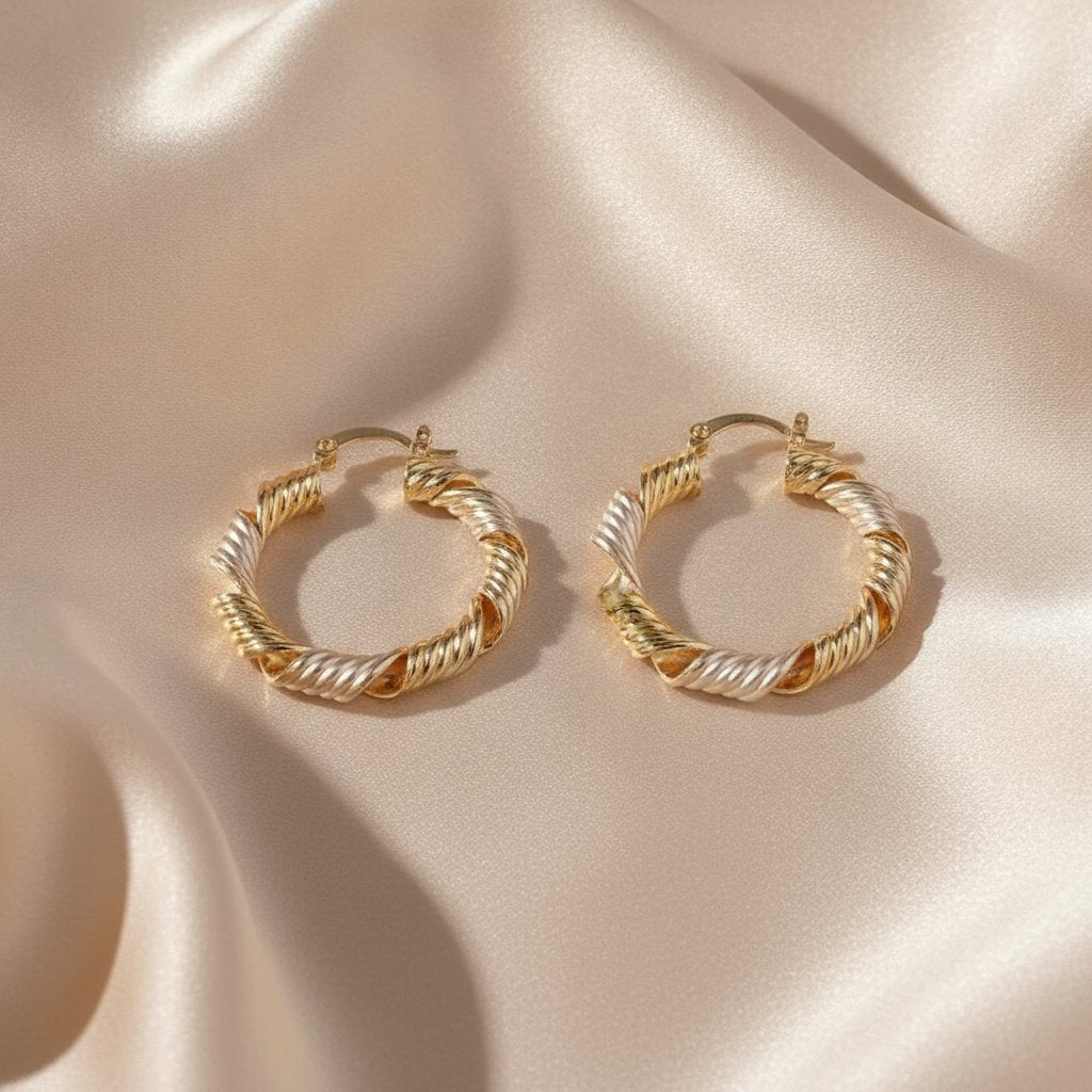 Fleur Gold Earrings