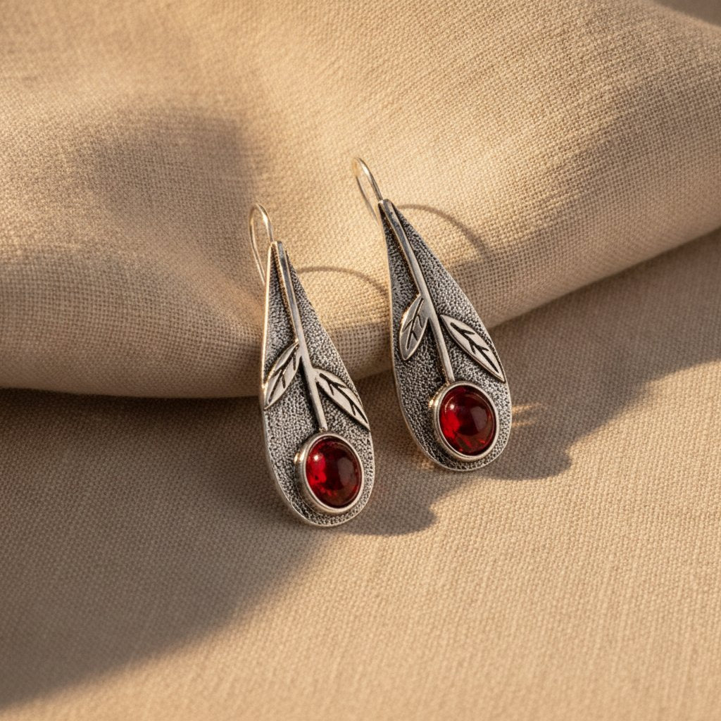 Fleur Crystal Earrings