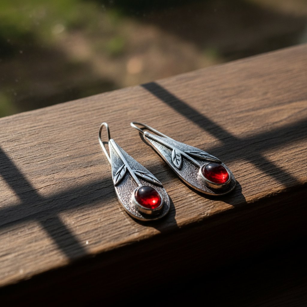 Fleur Crystal Earrings