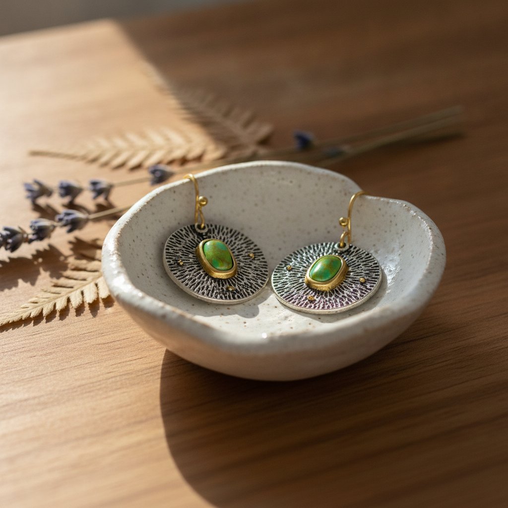 Fleur Vintage Earrings