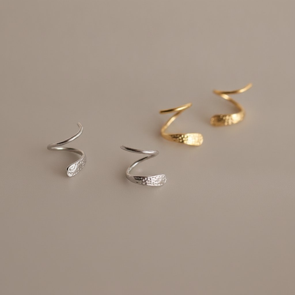 Fleur Gold Earrings