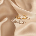 Fleur Gold Earrings