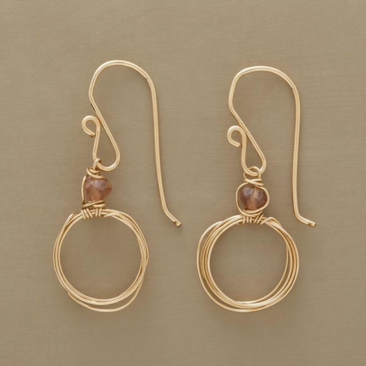 Fleur Gold Earrings