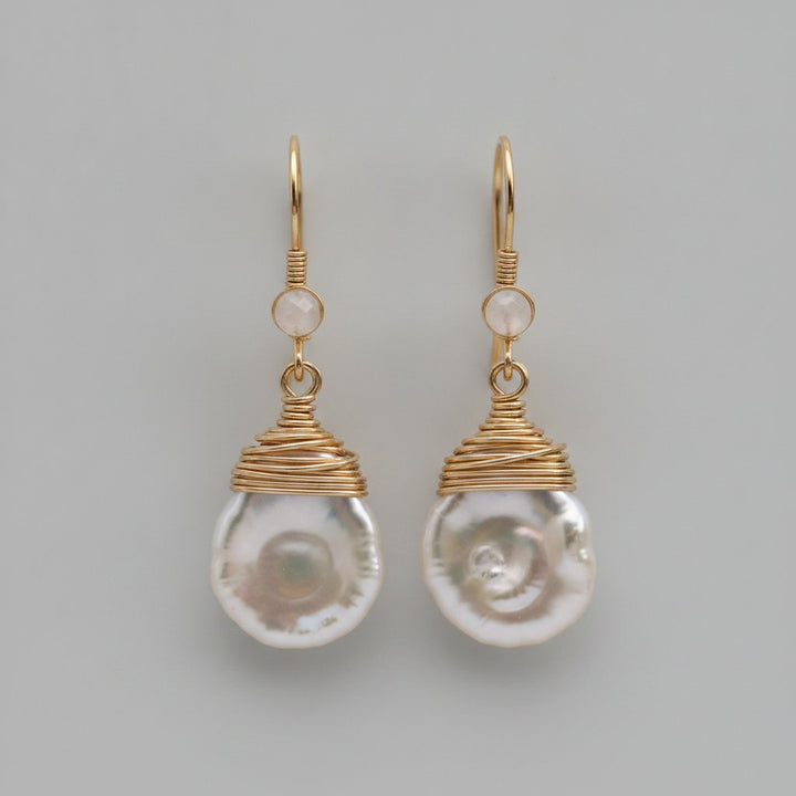 Fleur Pearl Earrings