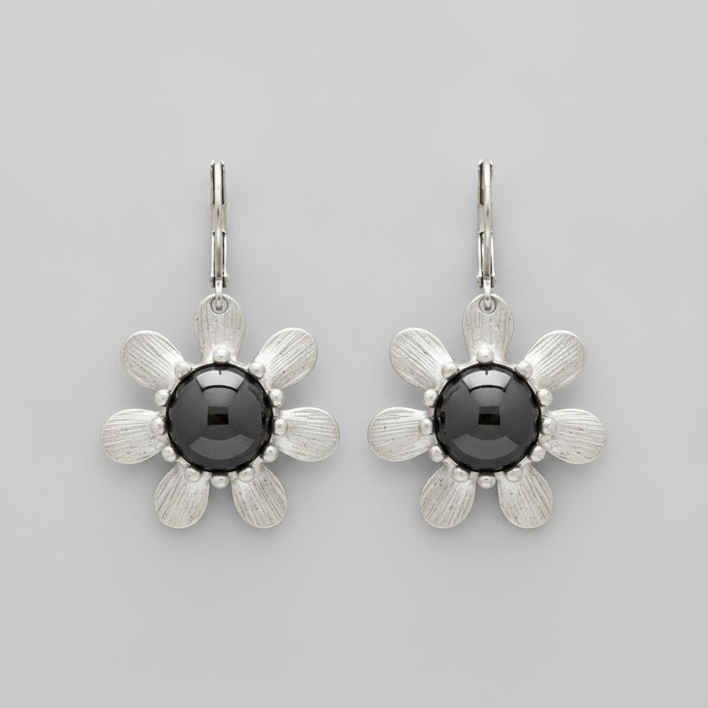 Fleur Crystal Earrings