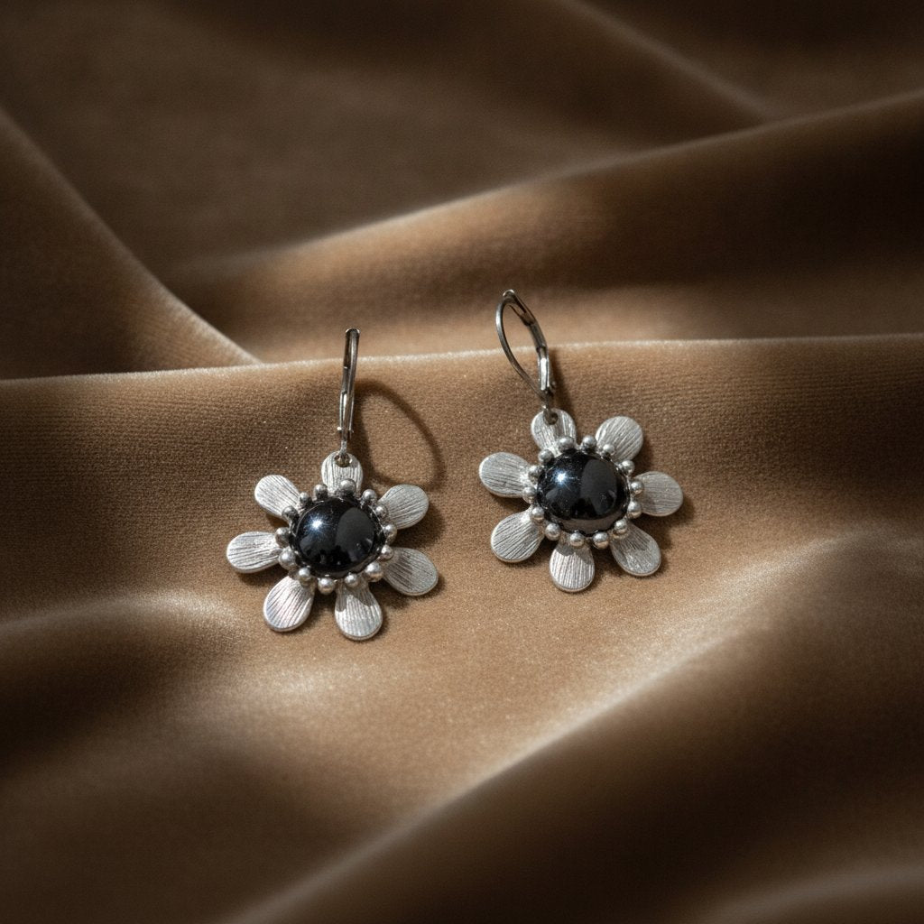 Fleur Crystal Earrings