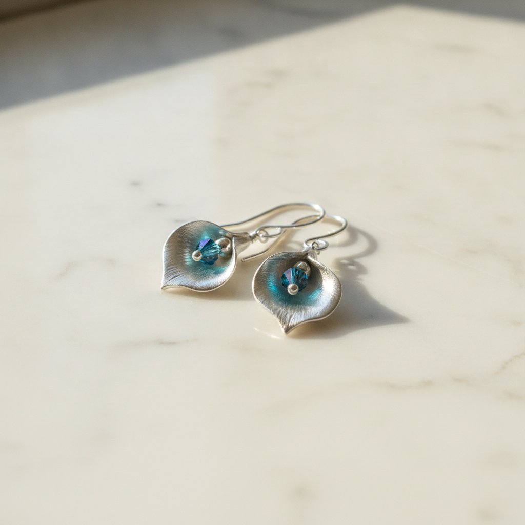 Fleur Zirconia Earrings