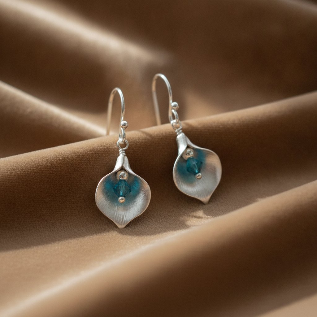 Fleur Zirconia Earrings