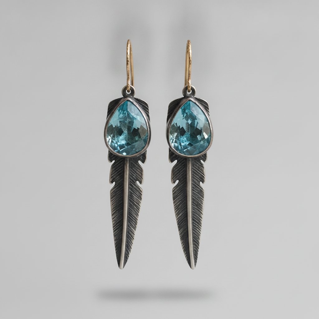 Fleur Crystal Earrings
