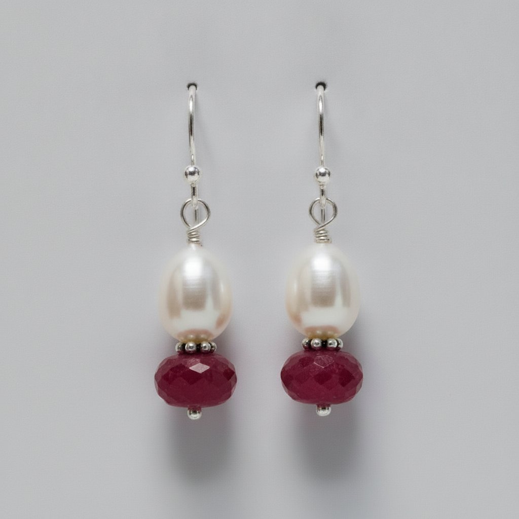 Fleur Pearl Earrings