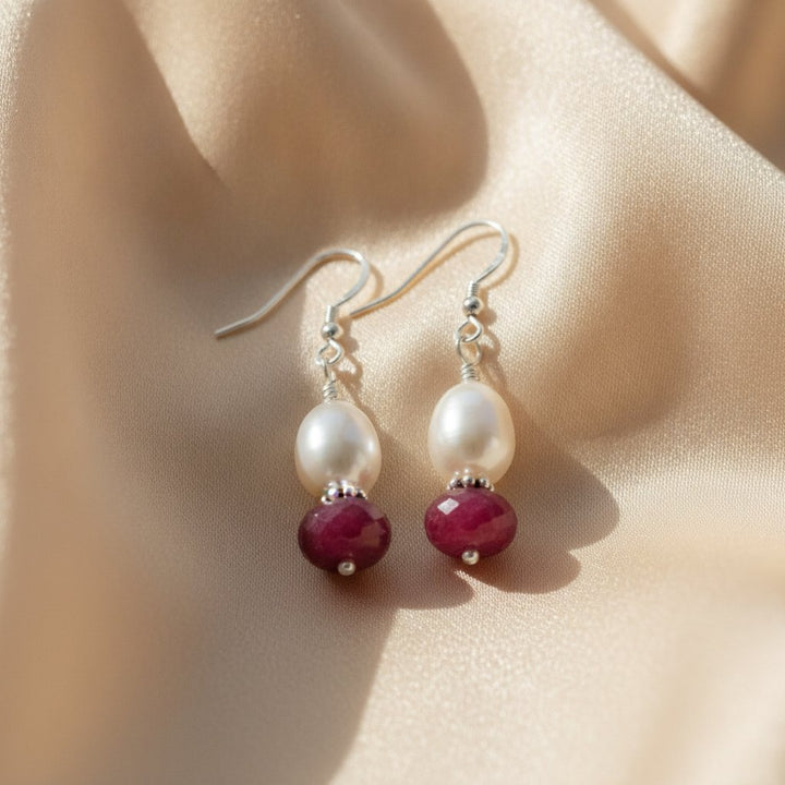 Fleur Pearl Earrings