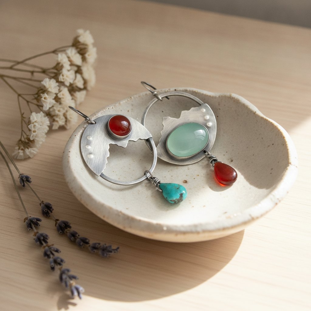 Fleur Vintage Earrings