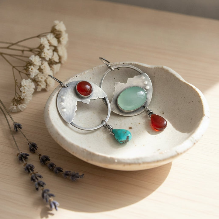 Fleur Vintage Earrings