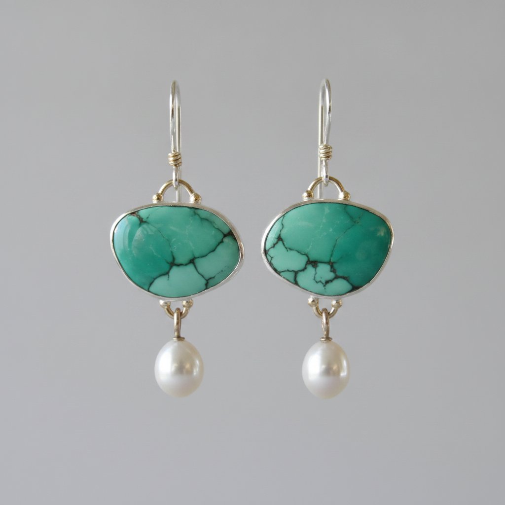 Fleur Pearl Earrings