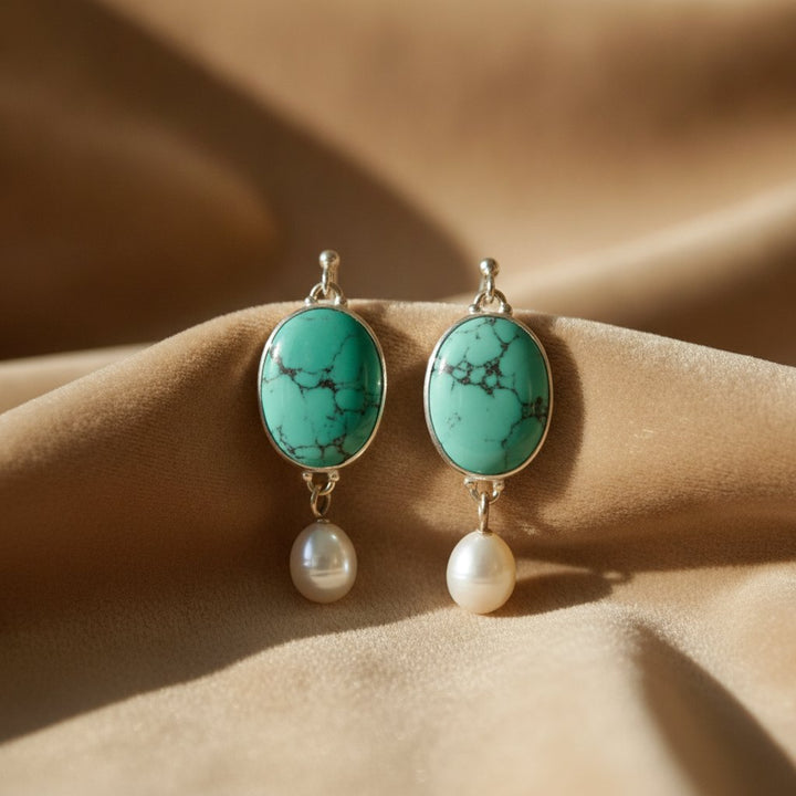 Fleur Pearl Earrings