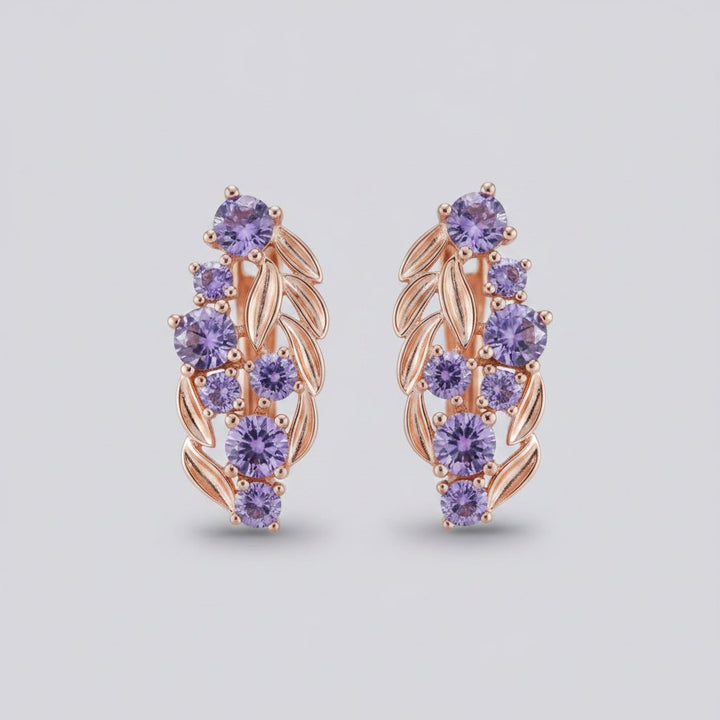 Fleur Crystal Earrings