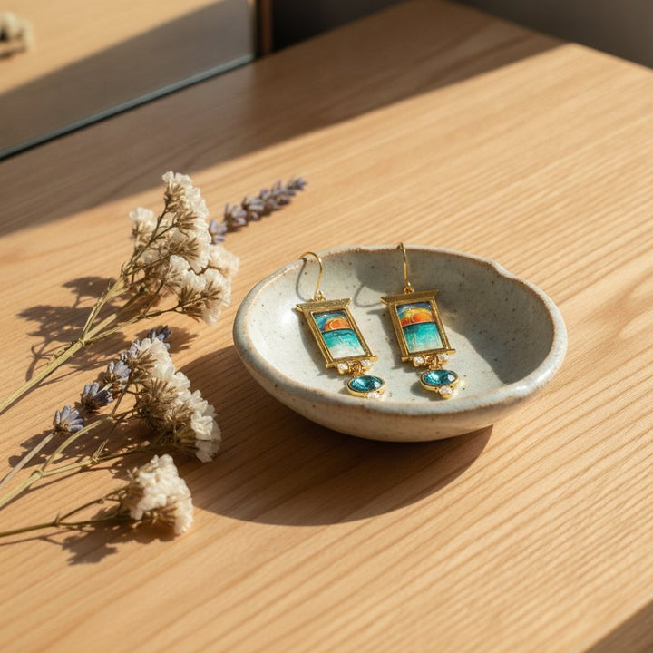 Fleur Vintage Earrings