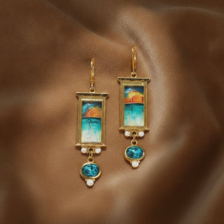 Fleur Vintage Earrings