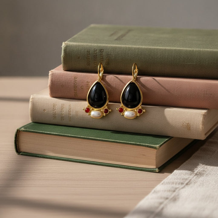 Fleur Gold Earrings