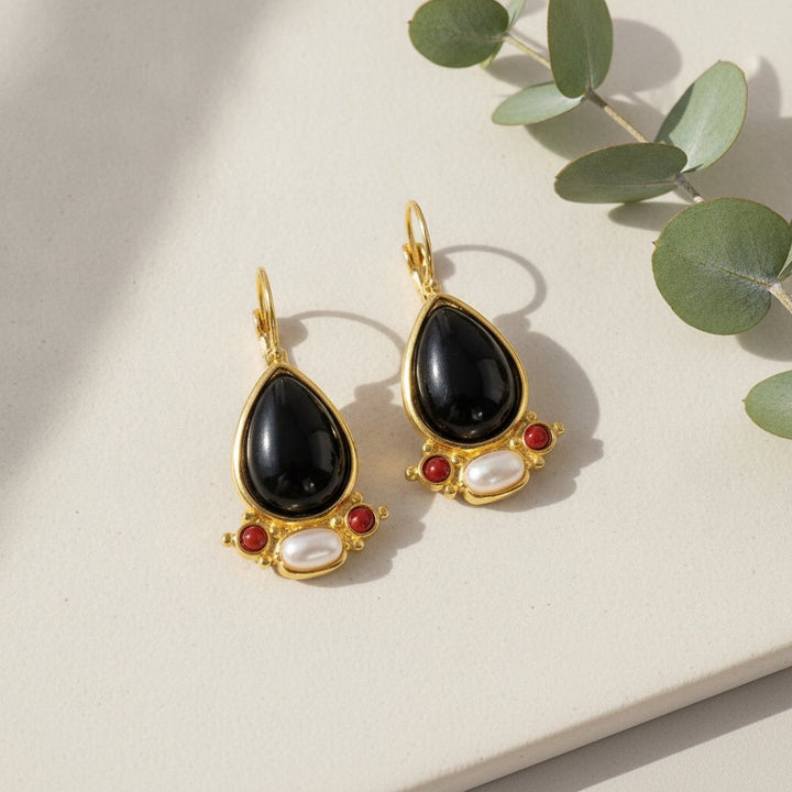 Fleur Gold Earrings
