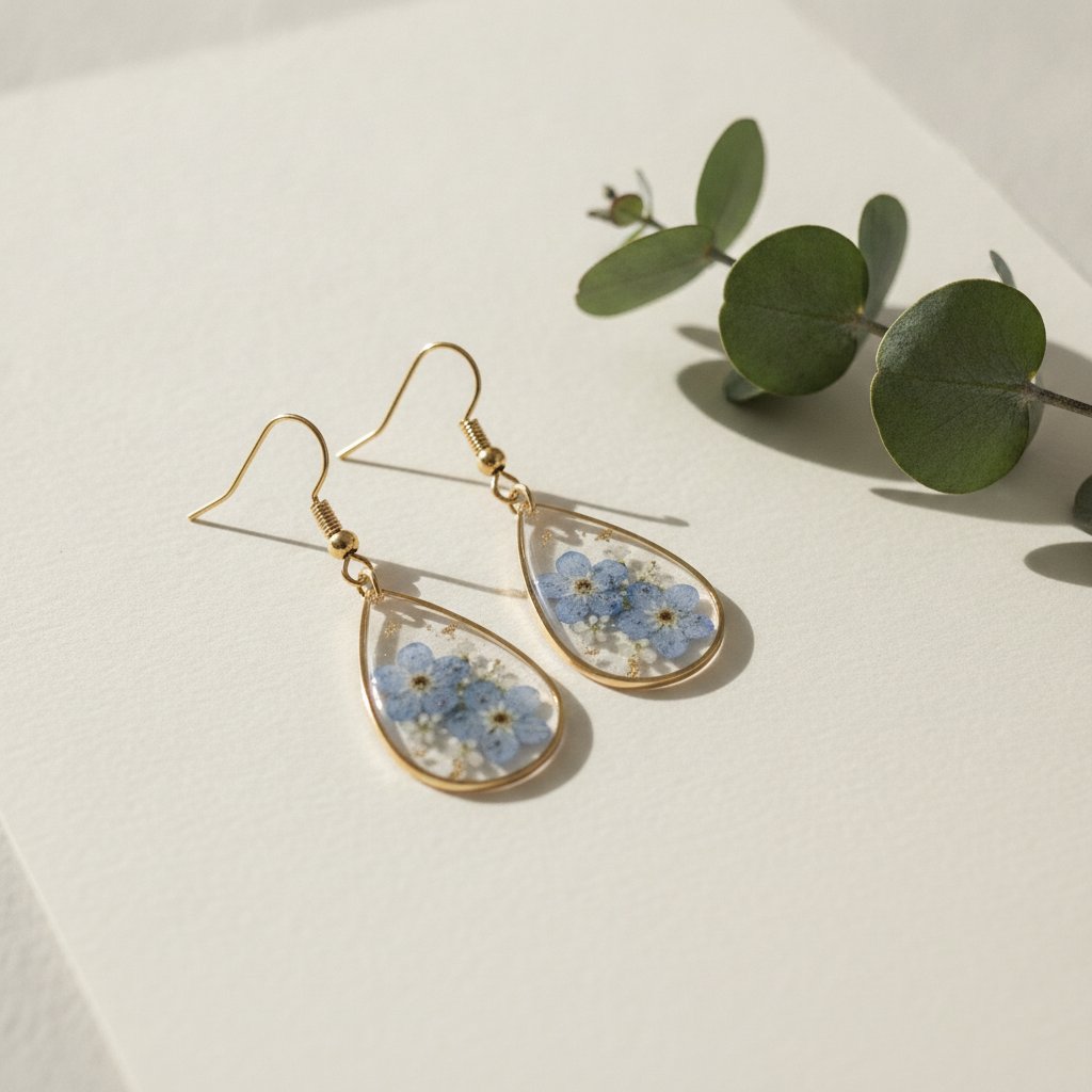 Fleur Crystal Earrings