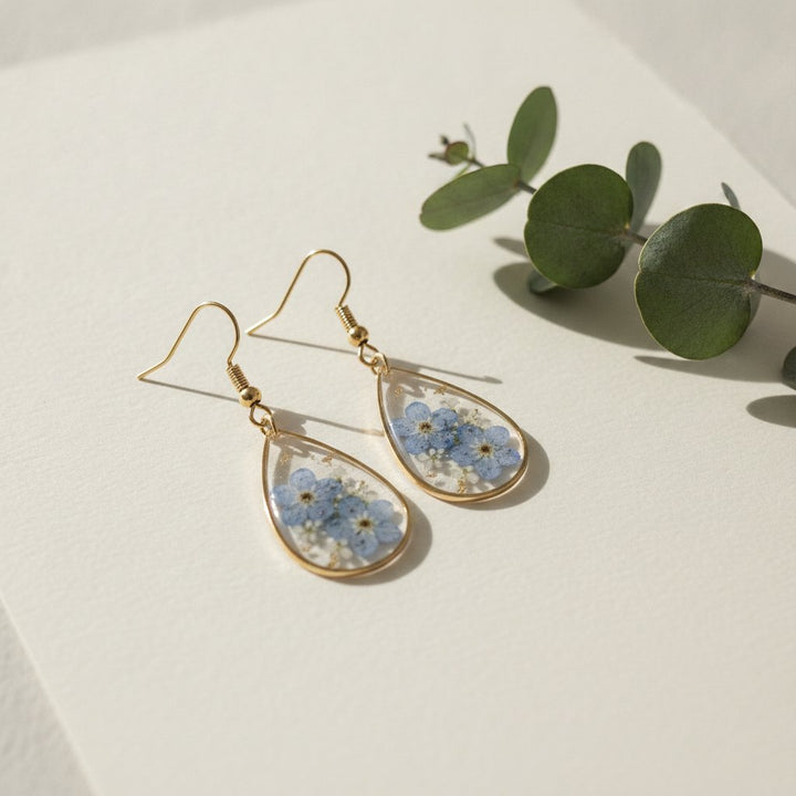 Fleur Crystal Earrings